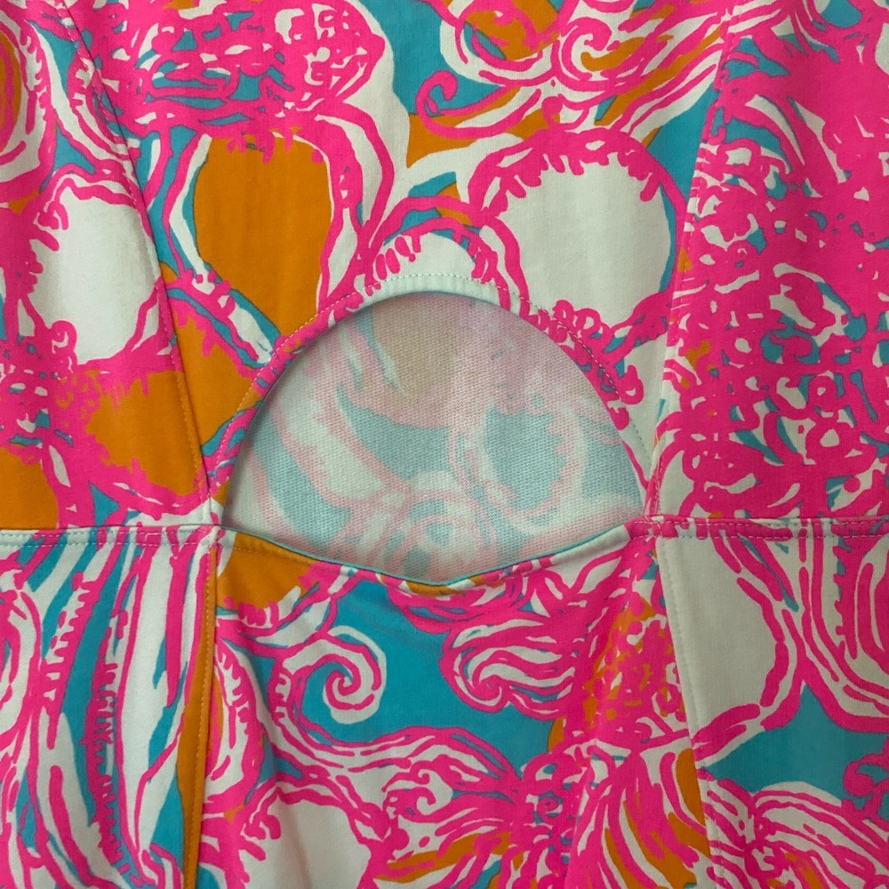 Lilly Pulitzer Whiting Cut Out Shift Dress - Picture 8 of 8